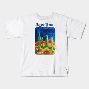 Javelina Rocks, Arizona Kids T-Shirt